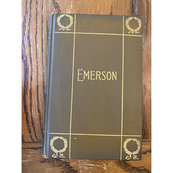 Emersons Complete Poems Vintage Hardcover Book 1904 - Picture 4 of 11